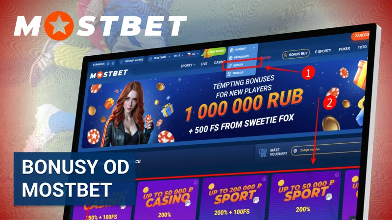 Bonusy od Mostbet – uvítací nabídky, cashback a věrnostní odměny pro hráče z Česka