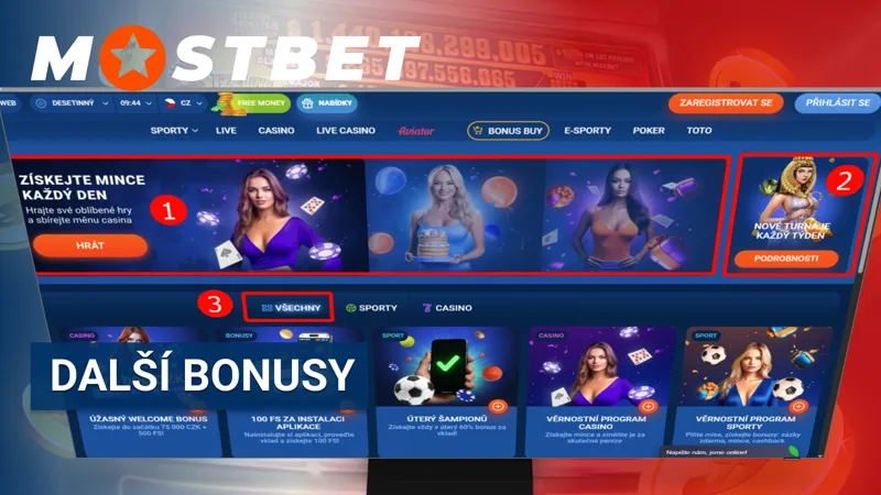 Další bonusy Mostbet – speciální nabídky, promo kódy a sezónní akce pro hráče