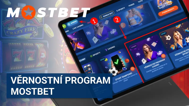 Věrnostní program Mostbet – odměny, cashback a speciální výhody pro stálé hráče
