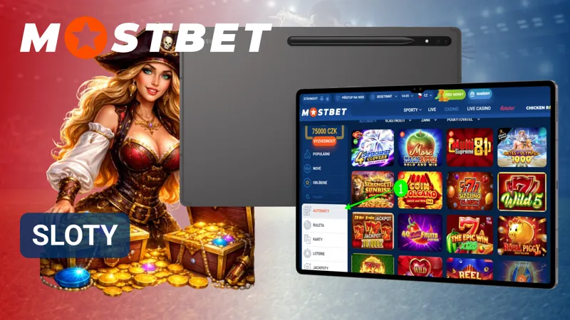 Sloty v Mostbet Casino s různými tématy a funkcemi