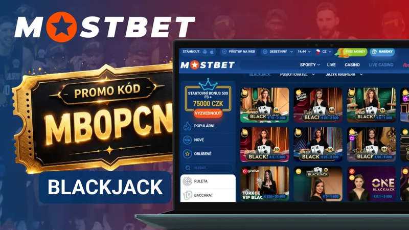 Blackjack v Mostbet Casino s různými variantami hry