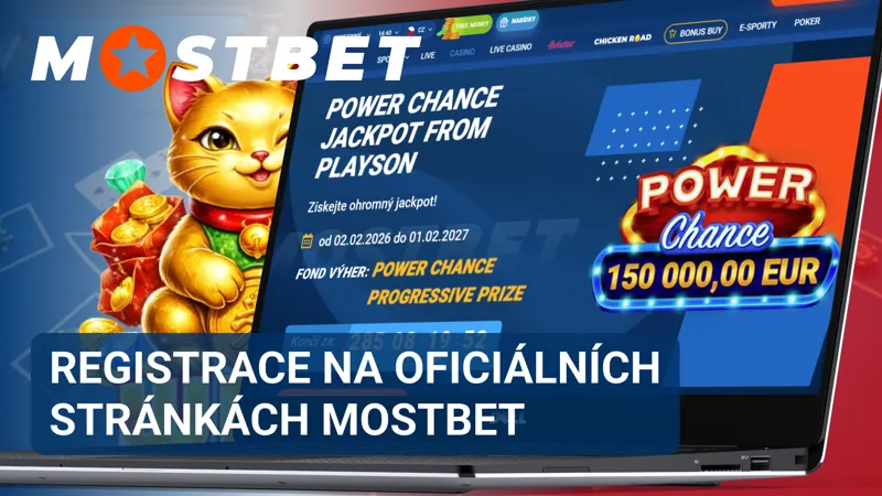 Registrace na oficiálním webu Mostbet pro přístup ke kasinu
