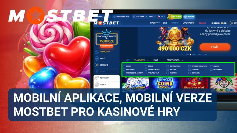 Mobilní aplikace MostBet a webová verze pro hraní kasina