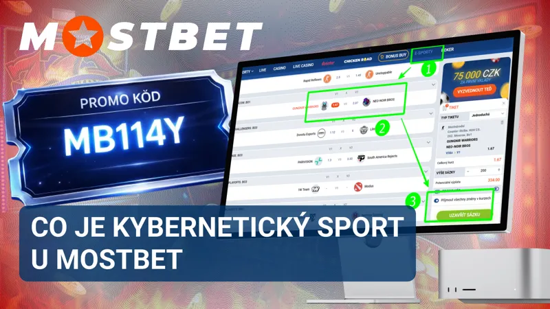 Kybernetický sport u MostBet jako soutěže ve videohrách