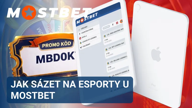 Jak sázet na esporty v MostBet krok za krokem