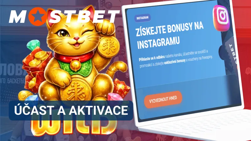 Účast v akci Kolo štěstí MostBet s podmínkami aktivace