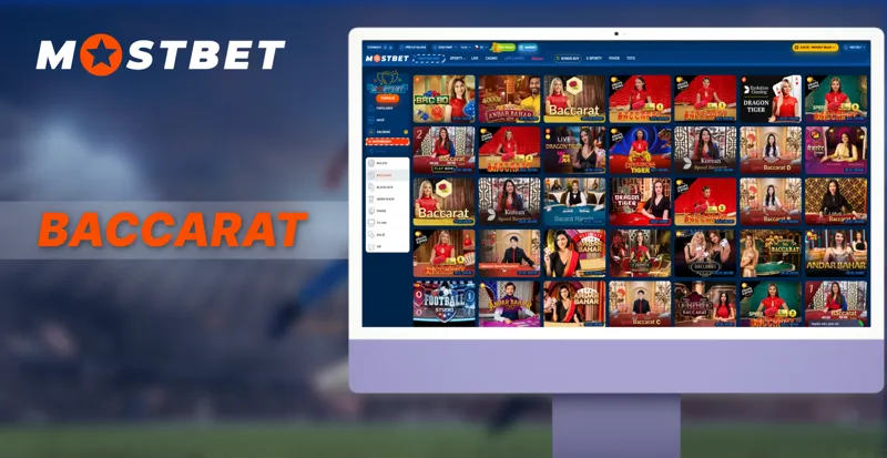 Baccrat na MostBet