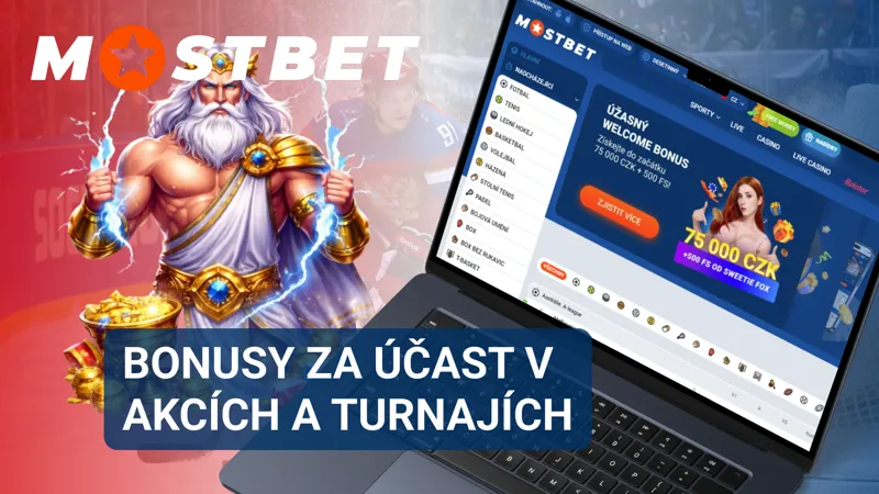 Bonusy MostBet za účast v turnajích a promo akcích
