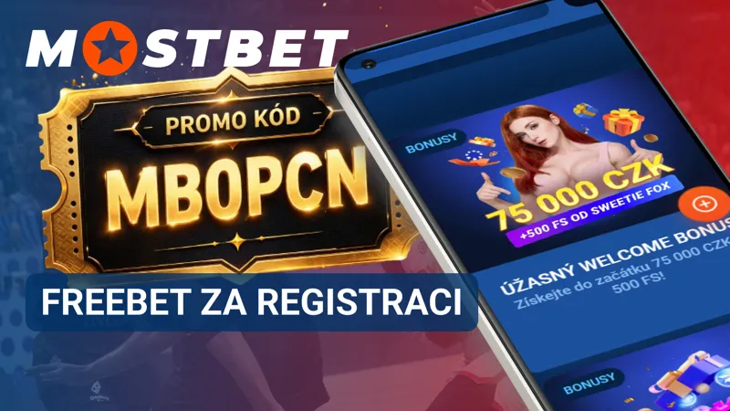 Freebet za registraci MostBet pro nové hráče