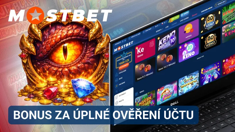 Bonus MostBet za úplné ověření účtu hráče
