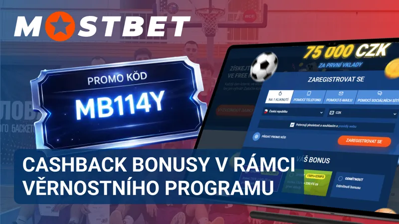 Cashback bonusy MostBet ve věrnostním programu pro aktivní hráče