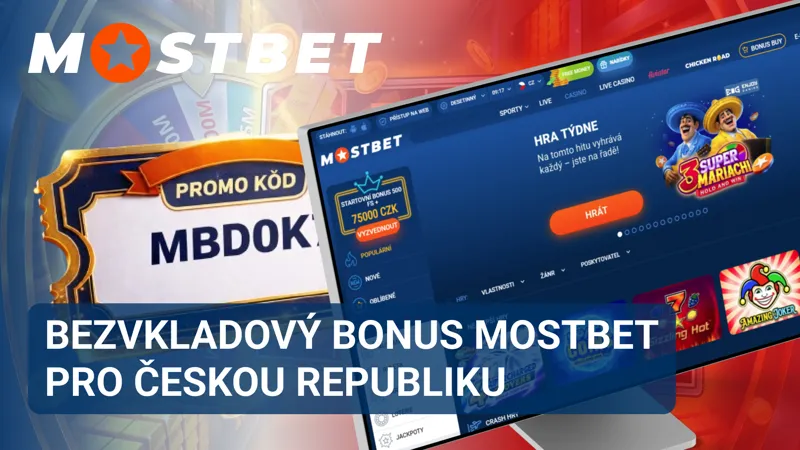 Bezvkladový bonus MostBet pro hráče v České republice
