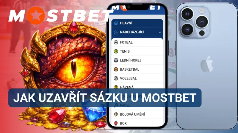 Jak uzavřít sázku v MostBet krok za krokem