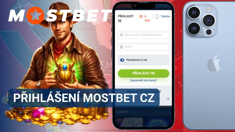 Přihlášení Mostbet CZ do uživatelského účtu