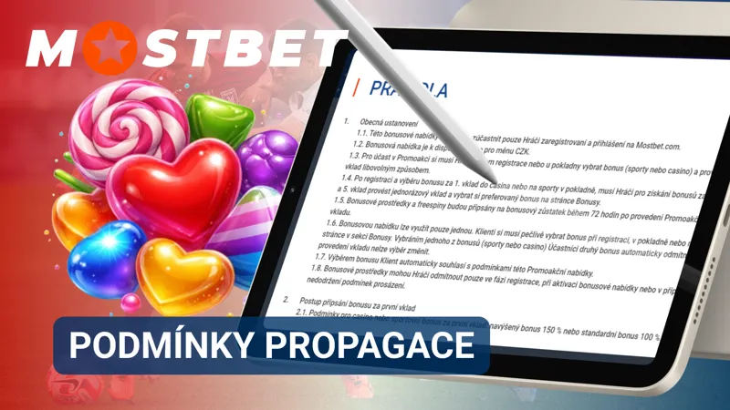 Podmínky registračního bonusu Mostbet s pravidly využití