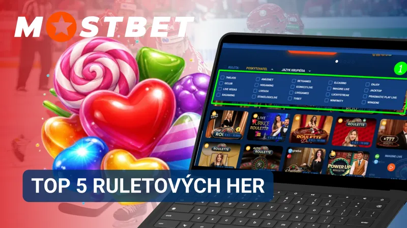 Top 5 ruletových her MostBet s oblíbenými variantami