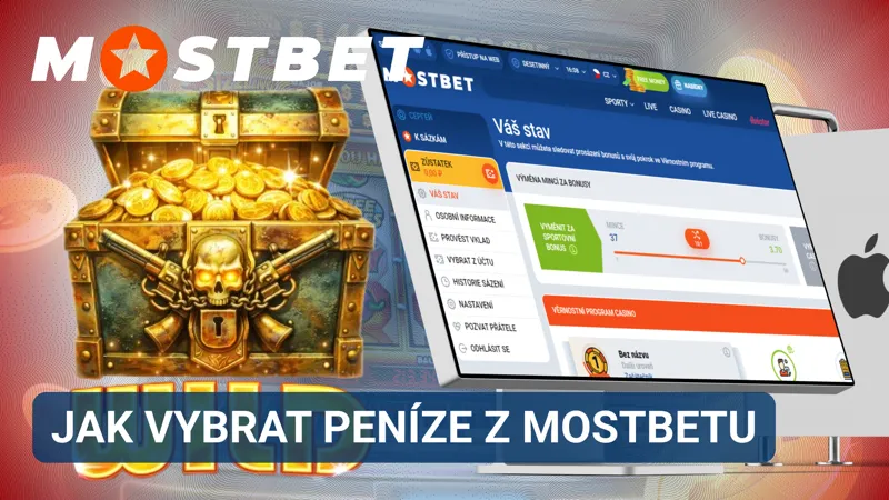 Postup výběru peněz z účtu Mostbet krok za krokem
