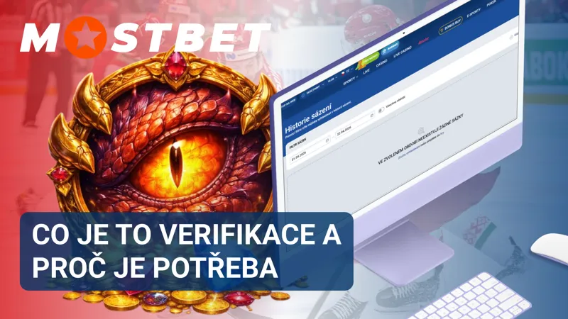 Verifikace účtu Mostbet s vysvětlením účelu ověření identity
