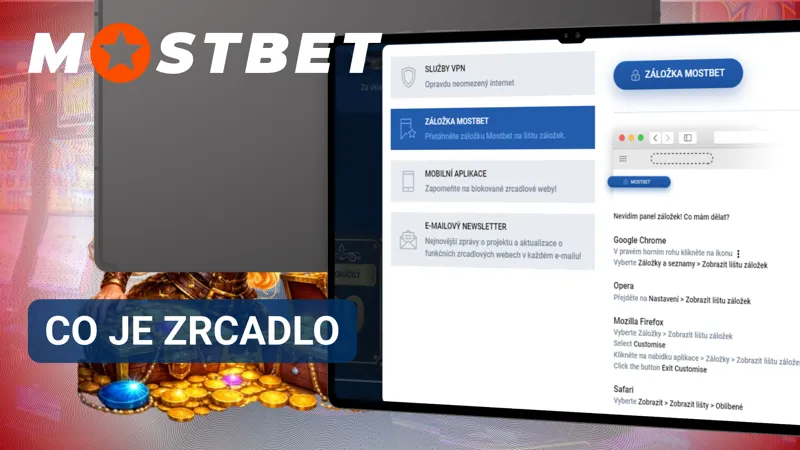 Zrcadlo Mostbet jako kopie webu s alternativní adresou