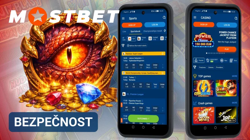 Bezpečnost zrcadla Mostbet při používání alternativních odkazů