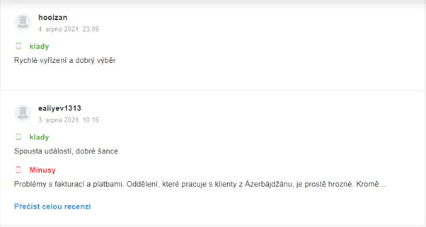 Recenze na Mostbet