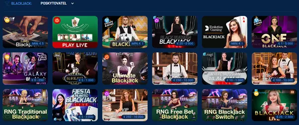 Blackjack v MostBet Kasino
