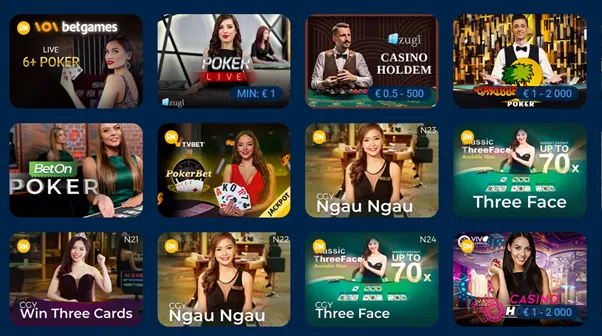 MostBet poker